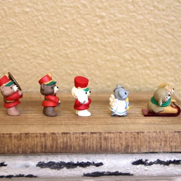 Vintage Hallmark Merry Miniatures - Bear Music Makers Series (1991-1993) - Picture 4 of 16